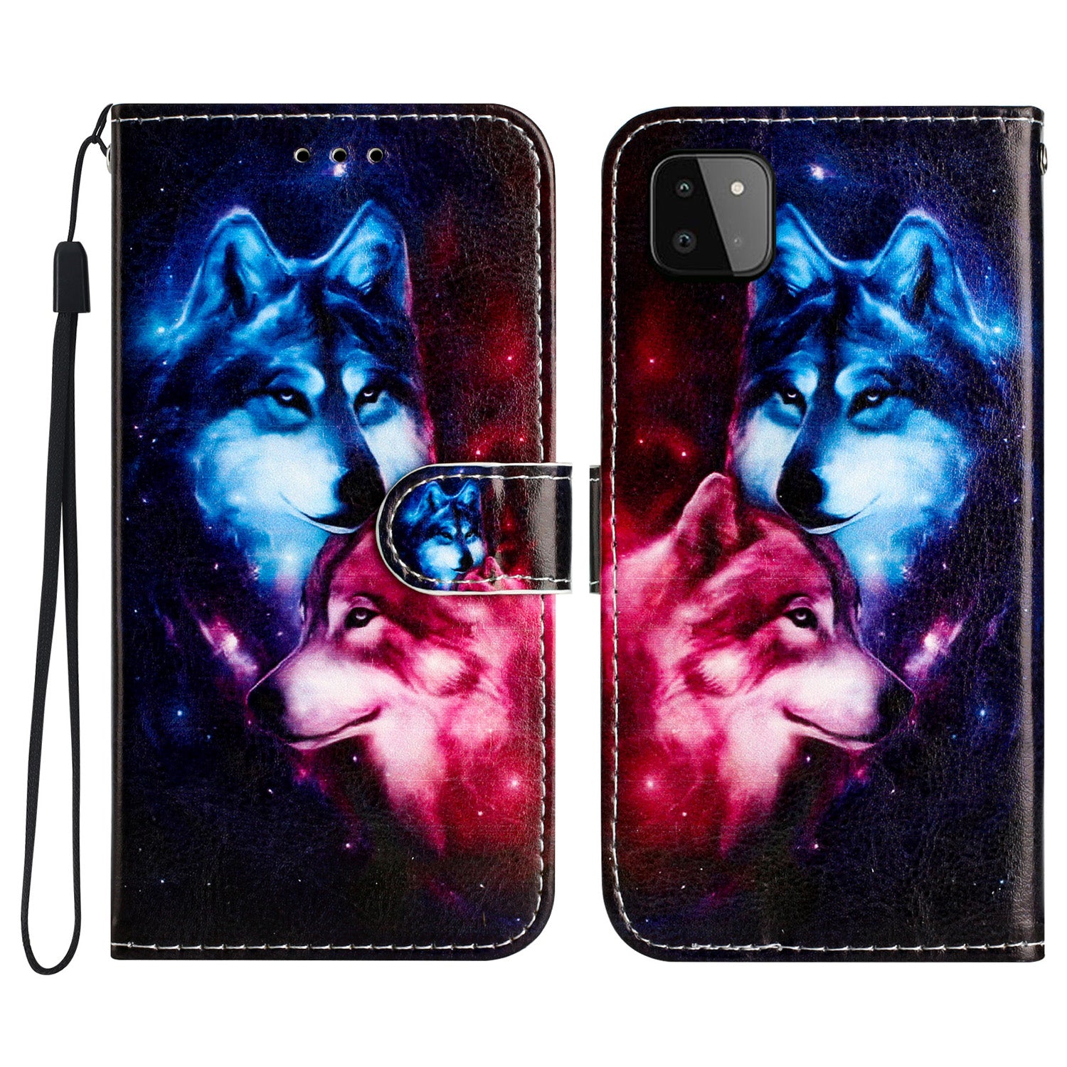 For Samsung Galaxy A22 5G (EU Version) Leather Wallet Full Protection Phone Case Pattern Printing Stand Cover For Samsung Galaxy A22 5G (EU Version) Leather Wallet Full Protection Phone Case Pattern Printing Stand Cover